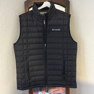 NWOT Columbia Men's Powder Puffer Lite Vest L Black
